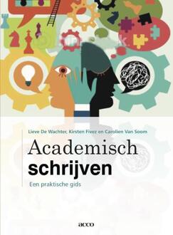 Academisch schrijven - Boek Lieve De Wachter (9033497913)