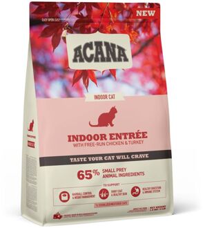 Acana Indoor Entree - Kattenvoer - Kip & Kalkoen - 1.8 kg
