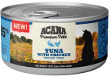 Acana Premium Paté tonijn met kip natvoer kat (85 g) 1 tray (24 x 85 g)