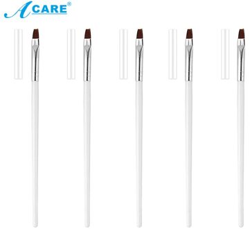 Acare 15 Stks/set Nail Borstel Voor Manicure Gel Brush Voor Nail Art Brush Acryl Liquid Powder Carving Gel Borstel 5 X D