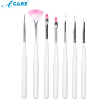 Acare 15 Stks/set Nail Borstel Voor Manicure Gel Brush Voor Nail Art Brush Acryl Liquid Powder Carving Gel Borstel