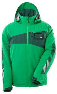 Accelerate Ademend Climascot Light Winterjas 18335 - Mannen - Heldergroen/Groen - 3XL