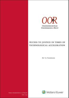 Access to justice in times of technological acceleration -  T.J. Vennmanns (ISBN: 9789013179415)
