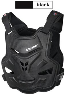 Accessoire Motorfiets Armor Vest Motorrijden Borst Armor Back Protector Armor Motocross Vest Off-Road Racing Vest zwart