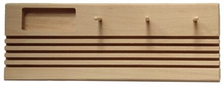 Accessoire Tool Houten Hardhout Gewatteerde Patchwork Liniaal Rack Met Reel Houder Opslag Ruimte Diy Arts Ambachten Naaien Gereedschap Kits