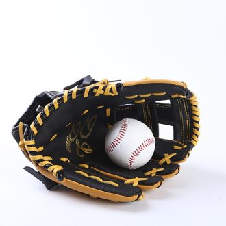 Accessoires Baseball Handschoen Lederen Linkerhand Honkbal Handschoenen Training Apparatuur Praktijk Guante Beisbol Baseball Training 11.5 inches