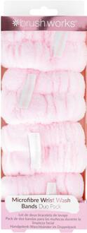 Accessoires brushworks Microfibre Wrist Wash Bands 4 st