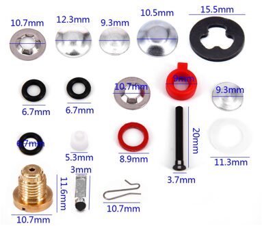 Accessoires Carburateur Kit Voor Johnson/Evinrude Buitenboordmotoren 396701 20-70 Metalen Motoren