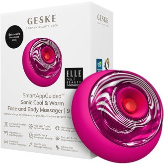 Accessoires Geske Sonic Cool & Warm Face And Body Massager 9 In 1 Magenta 1 st