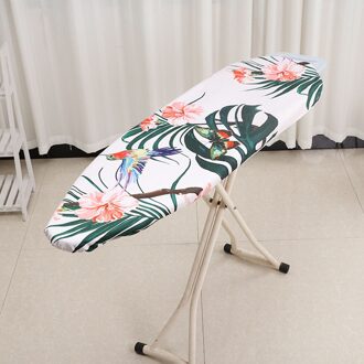 Accessoires Hittebestendige Gemonteerd Digitale Gedrukt Universele Verdikte Sheet Guard Kledingstuk Strijkplank Cover Beschermende groen Leaf vogel