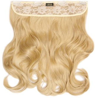 Accessoires Lullabellz Thick 16 1 Piece Curly Clip In Hair Extensions Golden Blonde 160 g