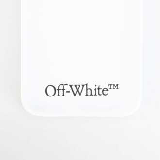 Accessoires Off White Blurred iPhone 12 Pro Max hoesje in wit - maat