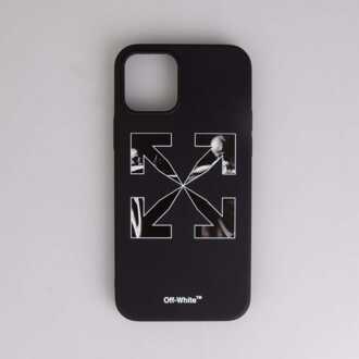 Accessoires Off White Caravaggio Arrow iPhone 12 Pro hoesje in zwart-wit
