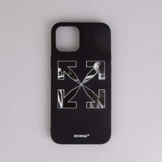 Accessoires Off White Caravaggio Arrow iPhone 12 Pro Max hoesje in zwart-wit