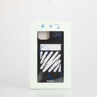 Accessoires Off White Diag iPhone 12 Pro Max hoesje in zwart-wit - One Size