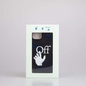 Accessoires Off White Hand Off iPhone 12 Pro Max hoesje in zwart-wit - maat