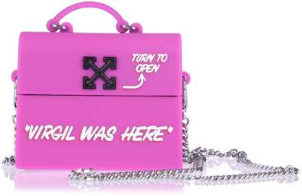 Accessoires Off White Jitney Airpods Pro Cover in Fuchsia - One Size