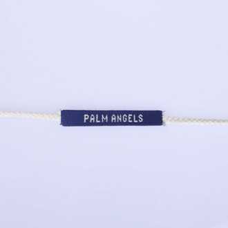 Accessoires Palm Angels Logo Armband in Blauw-Wit Wit/Blauw