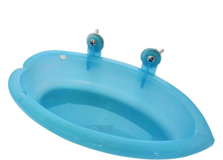 Accessoires Vogel Bad Papegaai Parkiet Wastafel Spelen Voerbak Voor Kooi Dierbenodigdheden Valkparkiet Opknoping Multifunctionele zonder Mirror