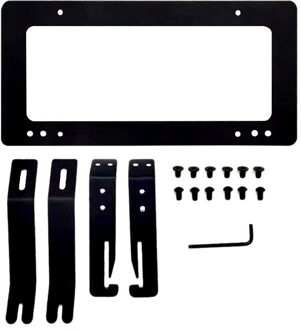 Accessoires Voor Tesla Model 3 Us Universele Auto Nummerplaat Frame Buitenkant Modificatie