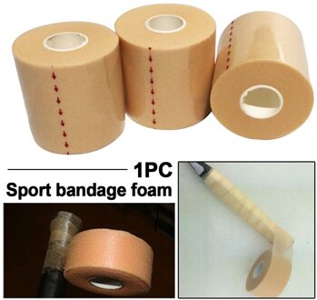 Accessoires Zweetband Sport Wrap Anti Skid Badminton Tennis Handvat Zachte Squash 7Cm X 27M Pu Spons Racket Grip demping Membraan