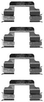 Accessoireset, schijfremblok