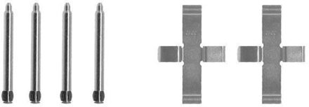 Accessoireset, schijfremblok