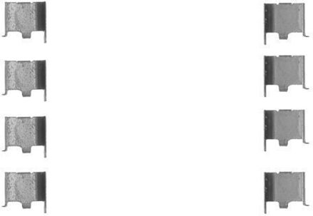 Accessoireset, schijfremblok