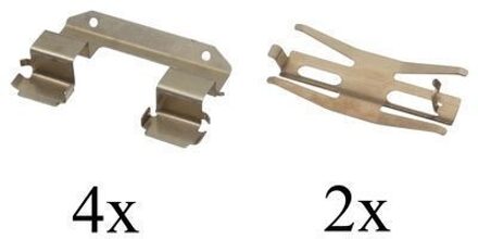 Accessoireset, schijfremblok