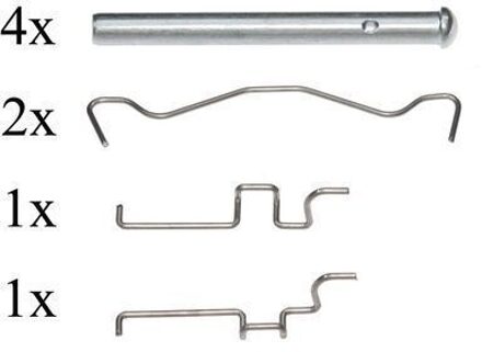 Accessoireset, schijfremblok