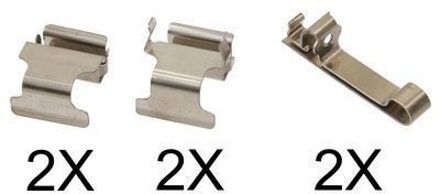 Accessoireset, schijfremblok