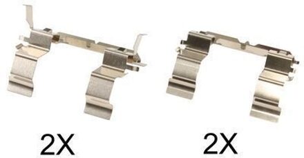 Accessoireset, schijfremblok