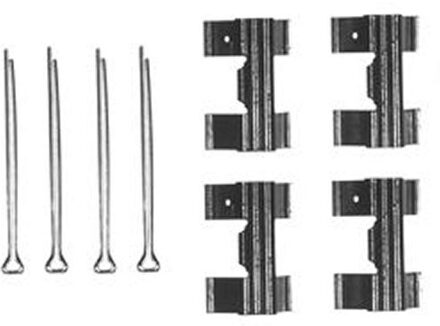 Accessoireset, schijfremblok