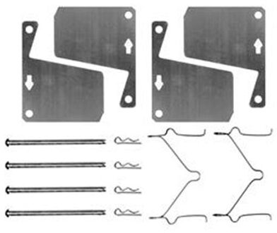 Accessoireset, schijfremblok