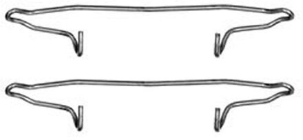 Accessoireset, schijfremblok