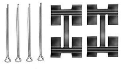 Accessoireset, schijfremblok