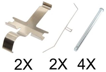 Accessoireset, schijfremblok