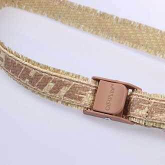 Accessories Off White Industrial Belt in Beige - maat Crème