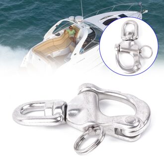Accessory Swivel Snap Shackle Universal Yacht 70mm 316 Stainless Steel