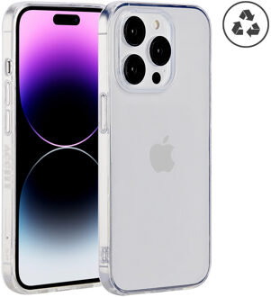 Accezz 100% Recycled Clear Backcover iPhone 14 Pro Telefoonhoesje Transparant