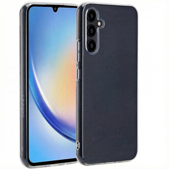 Accezz 100% Recycled Clear Backcover Samsung Galaxy A34 (5G) Telefoonhoesje Transparant