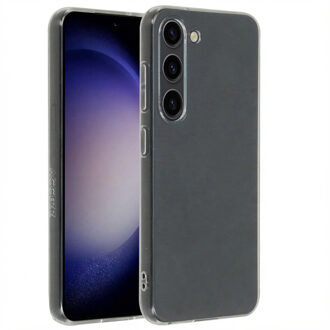 Accezz 100% Recycled Clear Backcover Samsung Galaxy S23 Telefoonhoesje Transparant