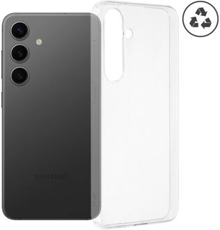 Accezz 100% Recycled Clear Backcover voor de Samsung Galaxy S24 Plus - Transparant