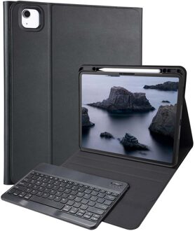 Accezz Bluetooth Keyboard Bookcase voor de Apple iPad Air 13 inch (2025) M3 / (2024) M2 - QWERTY / NL - Zwart