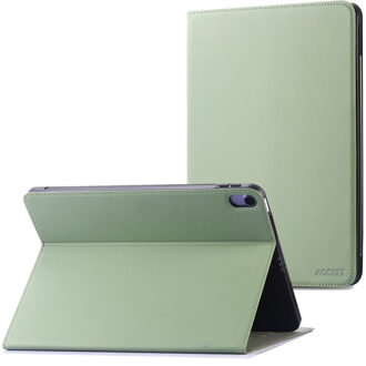 Accezz Classic Tablet Case voor Apple iPad Mini 7 (2024) / iPad Mini 6 (2021) Tablethoesje Groen