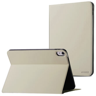 Accezz Classic Tablet Case voor de Apple iPad 11 (2025) 11 inch A16 / iPad 10 (2022) 10.9 inch - Greige Grijs