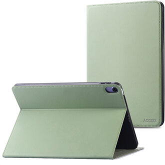 Accezz Classic Tablet Case voor de Apple iPad 11 (2025) 11 inch A16 / iPad 10 (2022) 10.9 inch - Groen