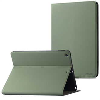 Accezz Classic Tablet Case voor de Apple iPad 9 (2021) 10.2 inch / iPad 8 (2020) 10.2 inch / iPad 7 (2019) 10.2 inch - Groen