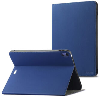 Accezz Classic Tablet Case voor de Apple iPad Air 11 inch (2025) M3 / (2024) M2 / Air 5 (2022) / Air 4 (2020) - Donkerblauw