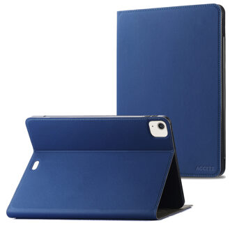 Accezz Classic Tablet Case voor de Apple iPad Air 13 inch (2025) M3 / (2024) M2 - Donkerblauw